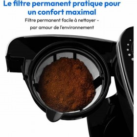 Caffettiera Americana Medion Nero 1000 W 1 L