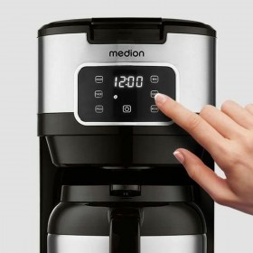 Caffettiera Americana Medion Argentato 900 W 1,2 L