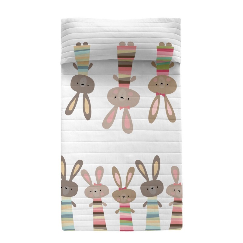 Trapunta HappyFriday Moshi Moshi Multicolore 200 x 260 cm Coniglio
