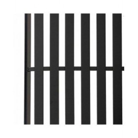 Panca Alexandra House Living Nero Ferro 50 x 88 x 110 cm
