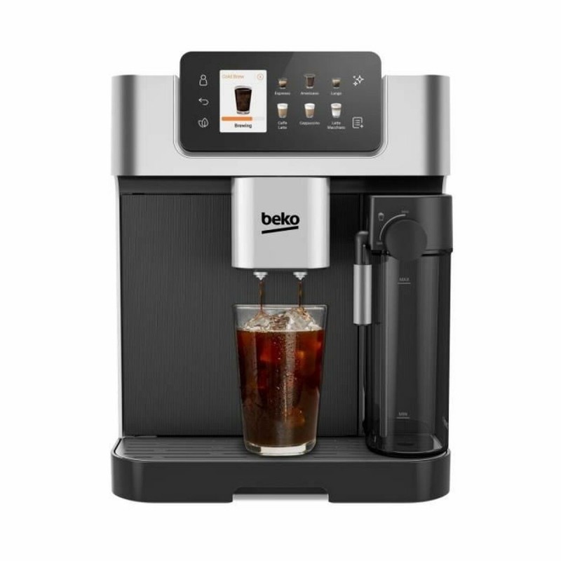 Caffettiera superautomatica BEKO CEG7348X Nero Grigio Argentato