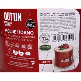 Stampo Removibile Quttin 16 x 13 cm Soufflé (12 Unità)