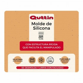 Stampo da Forno Quttin Silicone Rigido 31 x 28,5 x 5,3 cm (8 Unità)