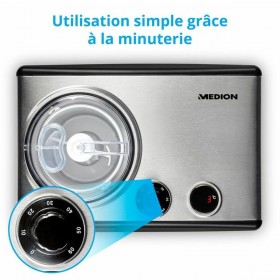 Gelatiera Medion Acciaio inossidabile 150 W 1,5 L