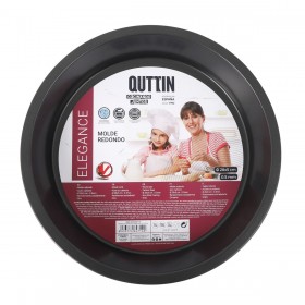 Vassoio da Forno Quttin Rotonda 28 x 5 cm (12 Unità)