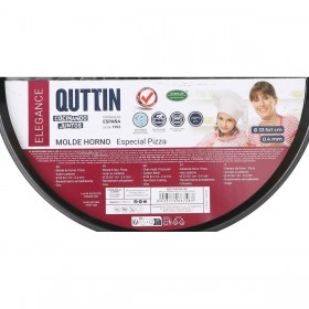 Stampo per Pizza Quttin 32,7 x 1 cm (12 Unità) (34 x 1 cm)