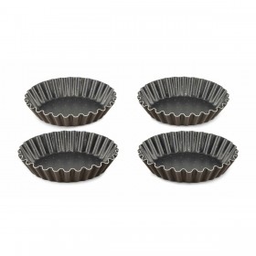 Stampo per Tortini Tefal J1608102 Marrone Ø 11 cm 4 Unità