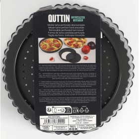 Stampo per Torte Quttin 20 x 5 cm Perforato Smontabile (12 Unità)