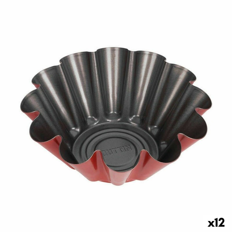Stampo per Budino Quttin Cherry Acciaio al carbonio 24 x 24 x 9 cm (12 Unità)