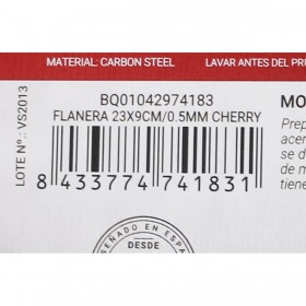 Stampo per Budino Quttin Cherry Acciaio al carbonio 24 x 24 x 9 cm (12 Unità)
