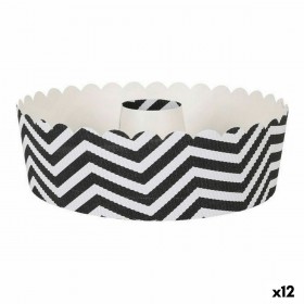 Stampo da Forno Quttin Nero 18 x 6 cm 4 Pezzi
