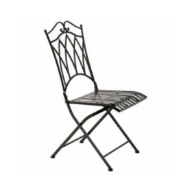 Tavolo con 2 sedie Alexandra House Living Nero 60 x 75 x 60 cm