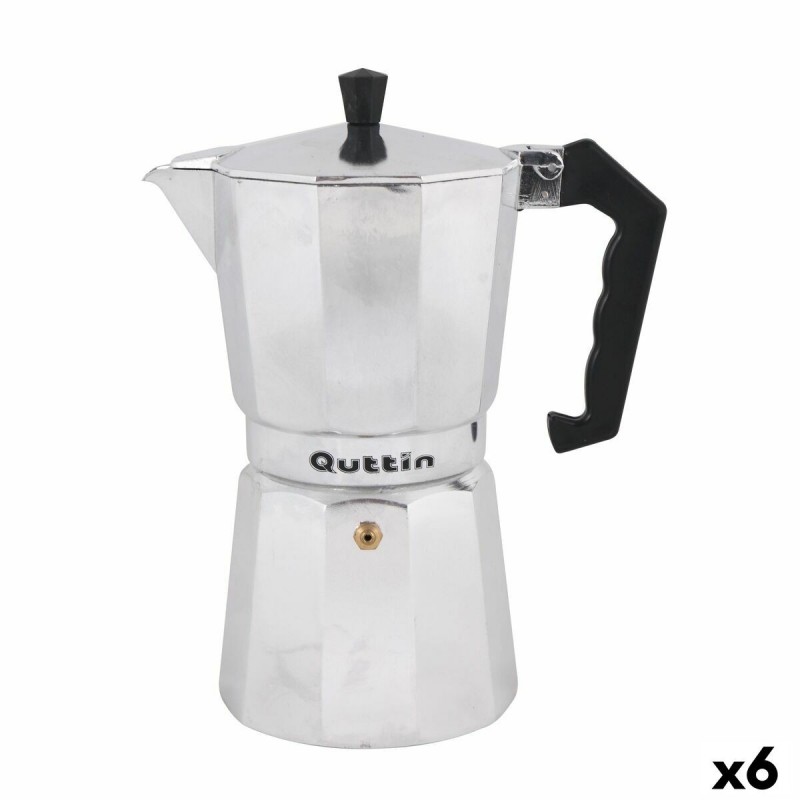 Caffettiera Italiana Quttin 9 Tazze (6 Unità)