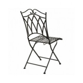 Tavolo con 2 sedie Alexandra House Living Nero 60 x 75 x 60 cm