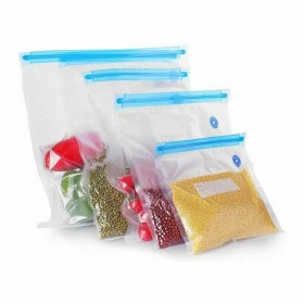 Sacchetto Riutilizzabile per Alimenti Quttin Valvola termoionica 6 Pezzi 21 x 22 cm (24 Unità)