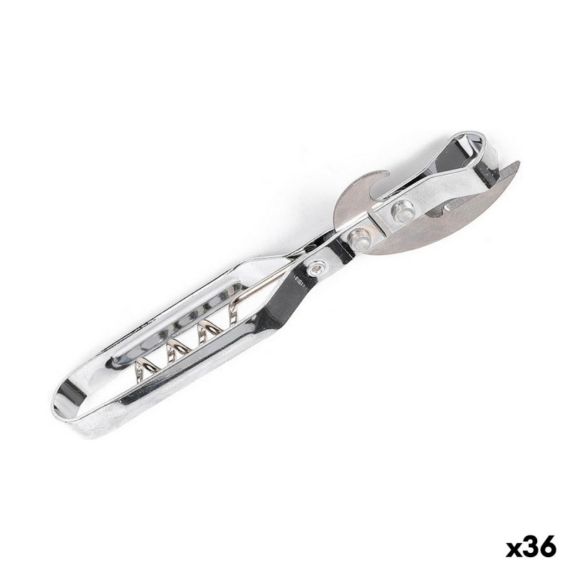 Apriscatole con Cavatappi 14 x 3,5 cm Cavatappi Apriscatole (36 Unità)