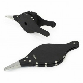 A soffietto Algon Per camino Legno Nero 37 x 13,5 cm (12 Unità)