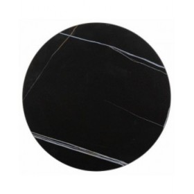 Set di 2 tavoli Alexandra House Living Nero Ferro Legno MDF 39 x 57 x 39 cm