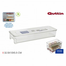 Contenitore per Sistemare Multiuso Quttin Con coperchio 12 Unità