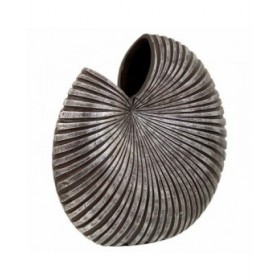 Vaso Alexandra House Living Grigio Argento Poliresina 20 x 41 x 46 cm