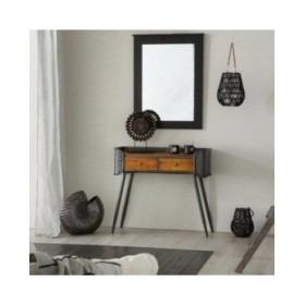 Vaso Alexandra House Living Grigio Argento Poliresina 20 x 41 x 46 cm