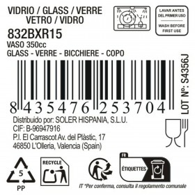 Bicchiere La Mediterránea Festo Brillanti 350 ml (36 Unità)
