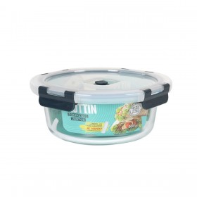 Porta pranzo Ermetico Quttin Rotonda 900 ml Ø 18 x 7,5 cm (6 Unità)