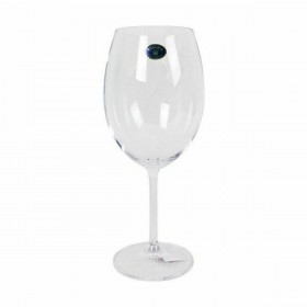 Set di calici da vino Bohemia Crystal Clara 580 ml Vino 6 Pezzi (4 Unità)