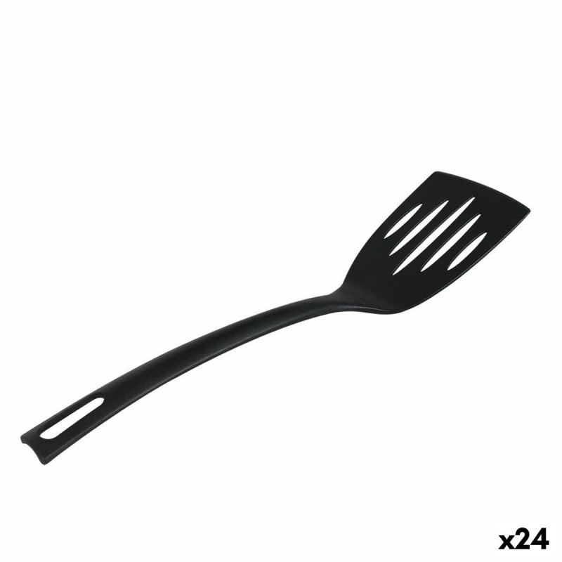 Spatola da Cucina Quttin Nero Nylon 30 x 7 cm 30 x 7 x 3 cm (24 Unità)