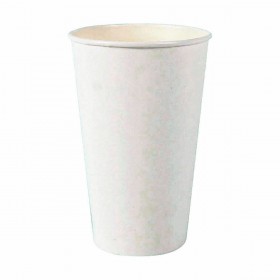 Set di Bicchieri Algon Monouso Cartone Bianco 6 Pezzi 450 ml (16 Unità)