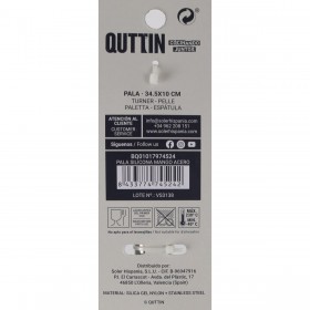 Paletta da Cucina Quttin Silicone Acciaio 35 x 10,9 cm (24 Unità)