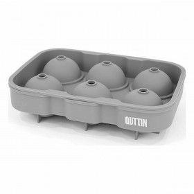 Formina per Cubetti di Ghiaccio Quttin Silicone 18 x 12,5 x 4,75 cm (24 Unità)