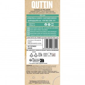 Coltello Spelucchino Quttin Bio 8,5 cm (48 Unità)