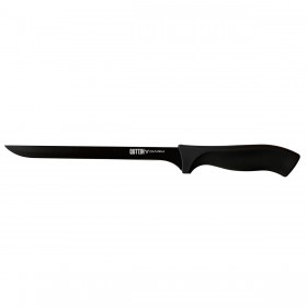 Coltello per Prosciutto Quttin Dark 22 cm (28 Unità)