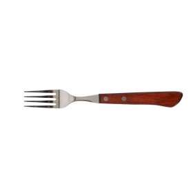 Forchetta Quttin Packwood 9,5 cm Marrone Argentato (36 Unità)