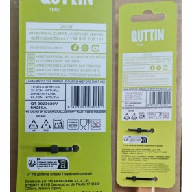 Forchetta Quttin Natura 20 cm (36 Unità)