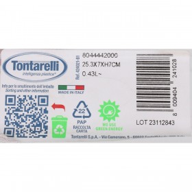 Porta pranzo Tontarelli Fill box Rettangolare 26 x 7 x 4 cm (12 Unità)