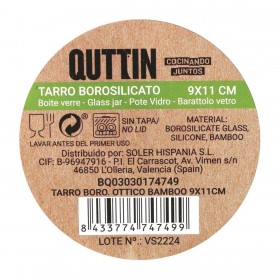 Vaso Quttin Vetro Borosilicato 500 ml (12 Unità)