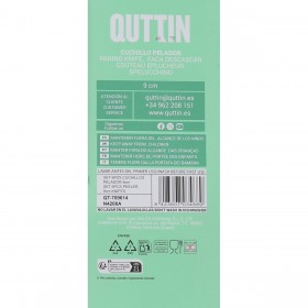 Set di Coltelli per Pelare Quttin Basic 6 Pezzi 19,5 x 2 x 1 cm (12 Unità)