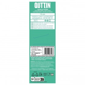 Coltello da Cucina Quttin Black 15 cm (36 Unità)