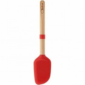 Spatola Tefal K23046 Rosso Silicone legno di faggio