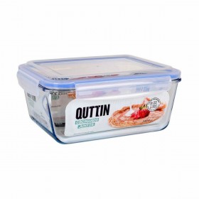 Porta pranzo Ermetico Quttin   Rettangolare 3,5 L (3 Unità)