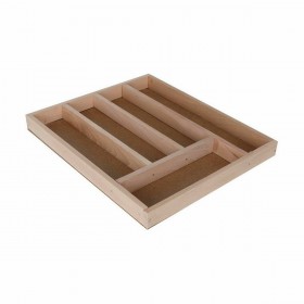 Vassoio Portaposate Quttin Quttin Legno 33 x 28 x 3,5 cm (12 Unità)