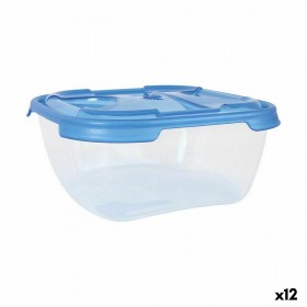 Set di scatole porta pranzo Tontarelli Nuvola 1 L Azzurro Quadrato 3 Pezzi (12 Unità)