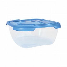 Set di scatole porta pranzo Tontarelli Nuvola 1 L Azzurro Quadrato 3 Pezzi (12 Unità)