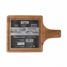 Tagliere per servire Quttin Quttin 30 x 20 x 1,7 cm Con manico (8 Unità)
