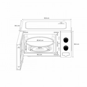 Microonde Oceanic MO20W11  20 L