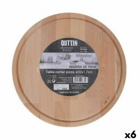 Tagliere per servire Quttin Quttin Rotonda Ø 33 x 1,7 cm (6 Unità)