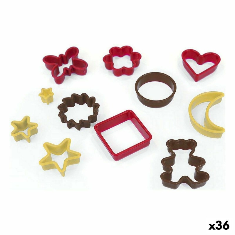 Moldes para Galletas Quttin Multicolore Biscotti Personaggi 11 Pezzi (36 Unità)