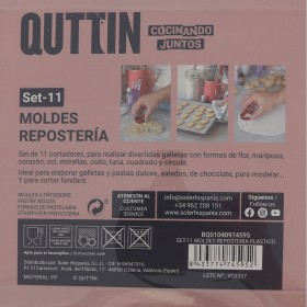 Moldes para Galletas Quttin Multicolore Biscotti Personaggi 11 Pezzi (36 Unità)